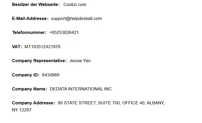 Impressum