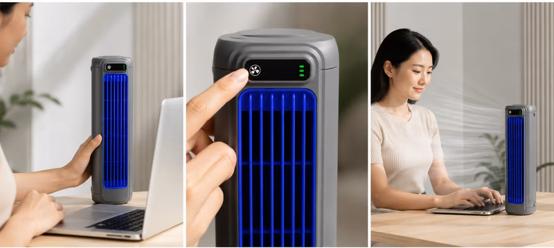 Pesmory Cooling Ace in use